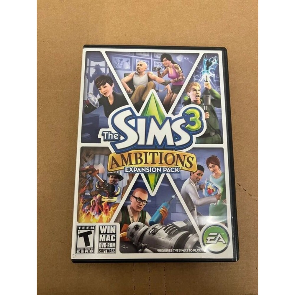 Sims 3 Ambitions expansion pack video game